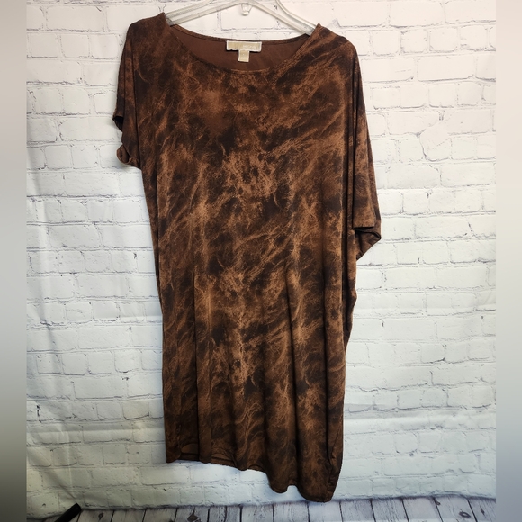 MICHAEL Michael Kors Dresses & Skirts - Michael Kors/ Brown Asymetrical Dress